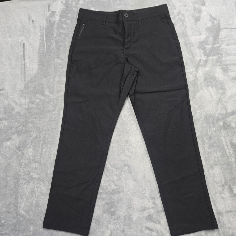 Weatherproof Vintage Performance Flex Pants Mens Size 34x29 Black Taper
